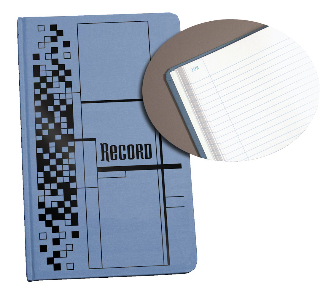 Record Book, 7-5/8" x 12-1/8", 300 Pages