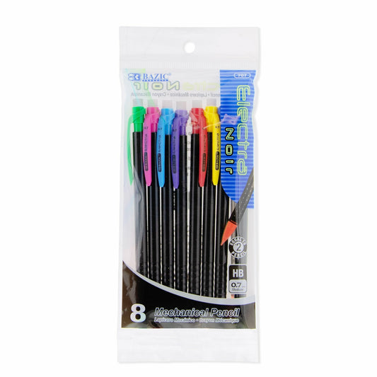Mechanical Pencil Electra Noir 0.7mm [Pk-8]
