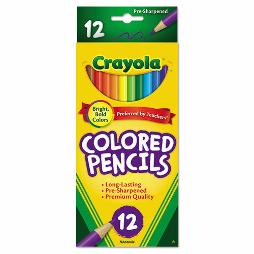 Colored Pencil 7" 12-Colors Pack
