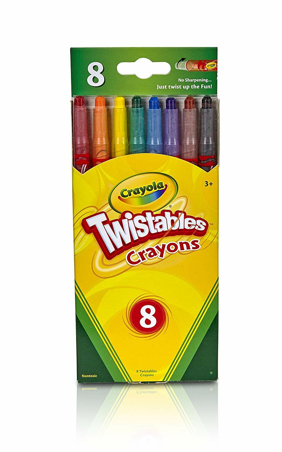 Twistables Crayons 8 Colors
