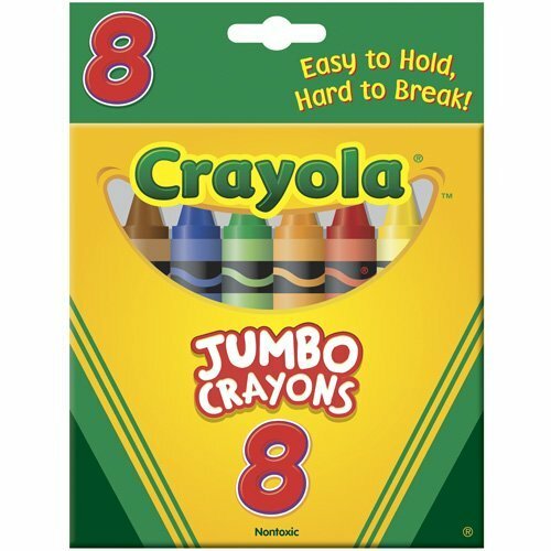 Jumbo Crayons [8 Colors]