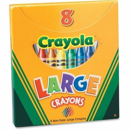 Crayons 8 Colors, Large