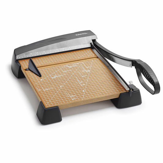 Heavy Duty 12" Wood Trimmer, 15 Sheets Capacity
