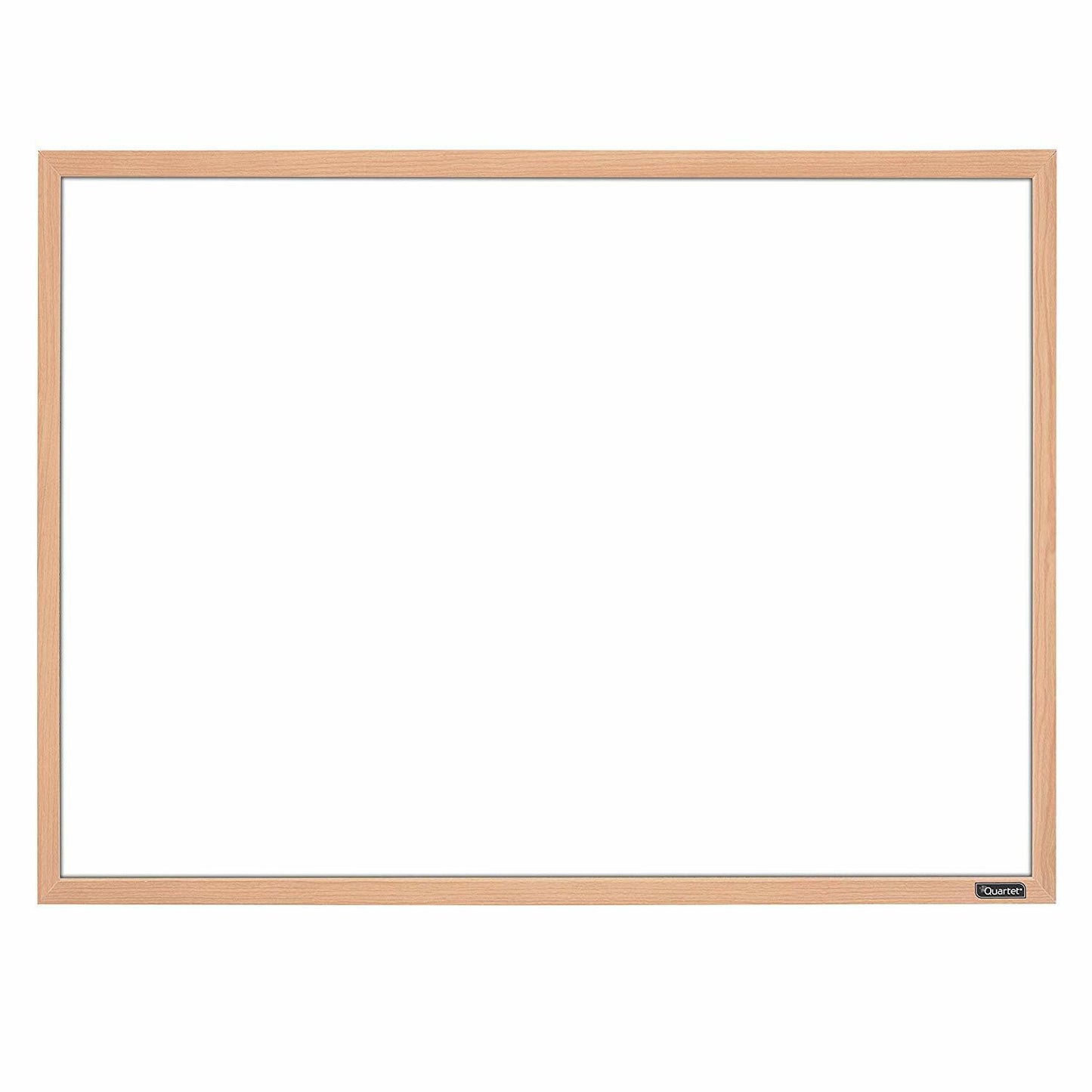 Whiteboard, 17" x 23" Dry Erase Board, Oak Finish Frame