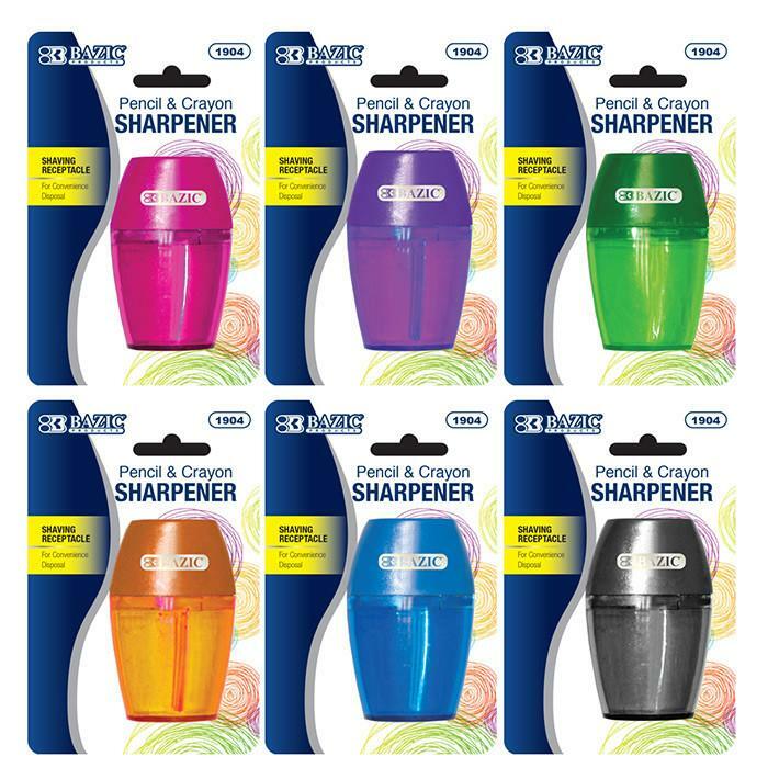 1 hole Sharpener w/ Receptacle