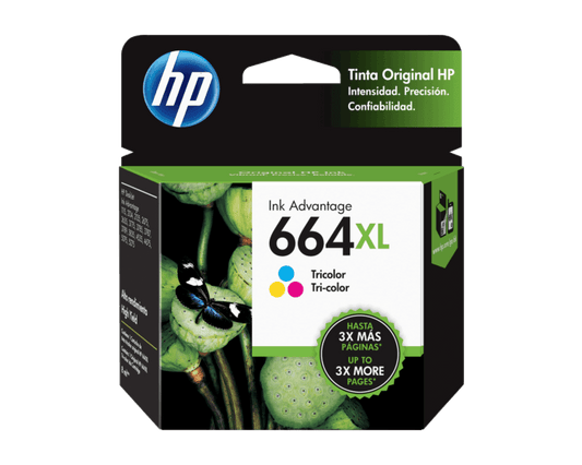 HP 664XL Tri-Color Original Ink Cartridge