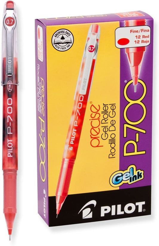Precise Gel Roller Red P-500 / P-700