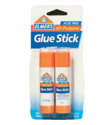 Glue Stick .21 oz, [Pk-2]