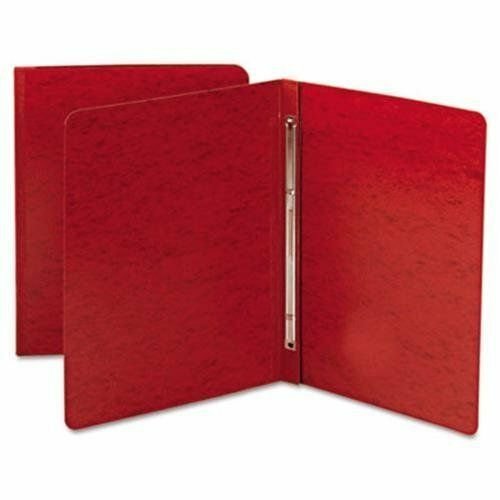 Pressboard Binder, Letter, Open Side, Red