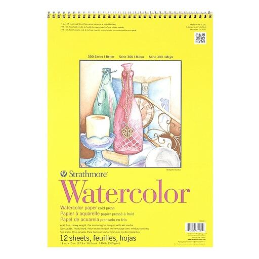 Pad Watercolor 11x15" 12-sh [EACH]