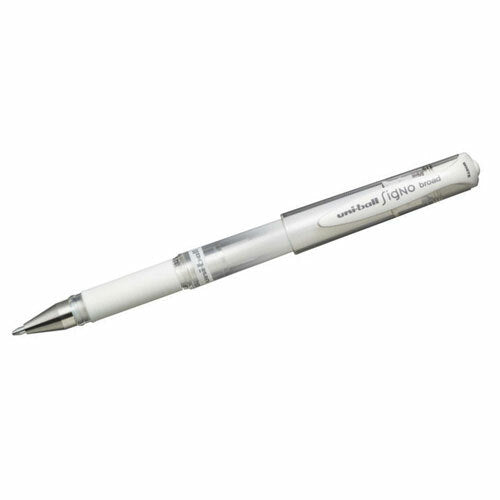 Pen Gel White Signo Broad