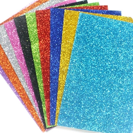 Foamy Glitter 8.5 x11" (pk-10)