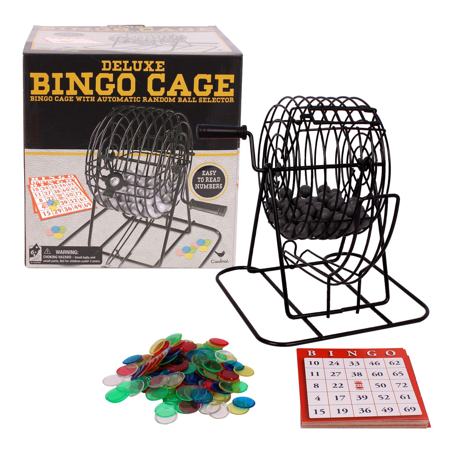 Deluxe Bingo Game Cage Set
