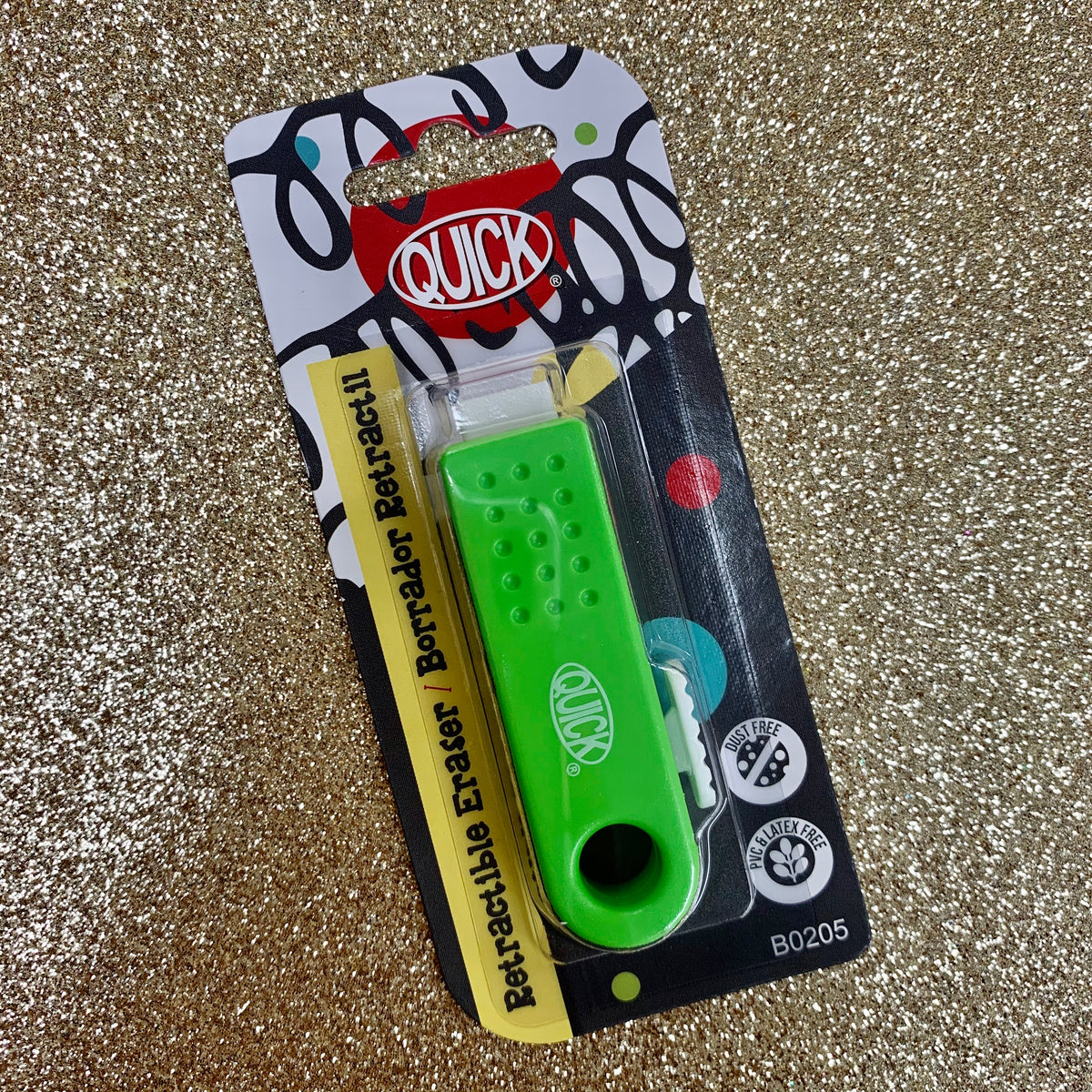 Eraser retractable