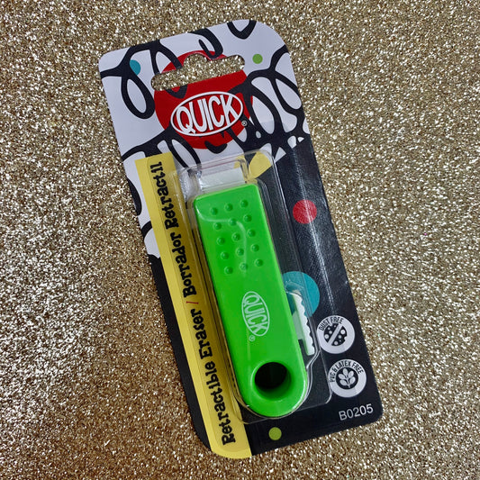 Eraser retractable