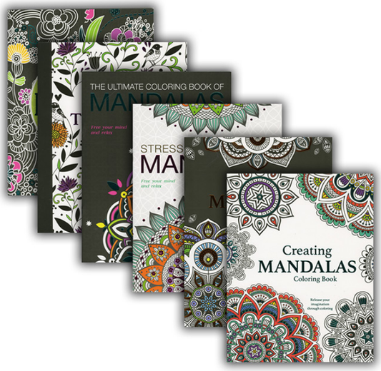 Adult Coloring Book Mandalas