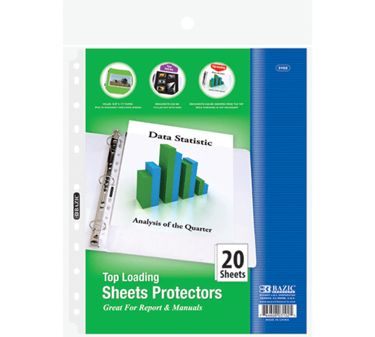 Sheet Protectors [pk-20]