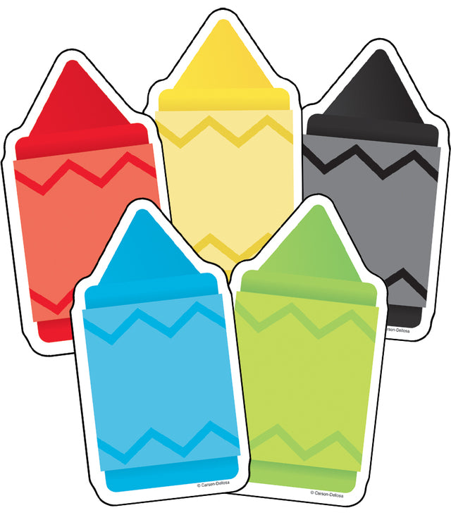 Cut Outs Chunky Crayons [pk-48]