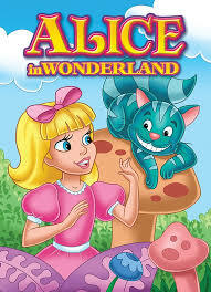 Coloring Book Alice in Wonderland
