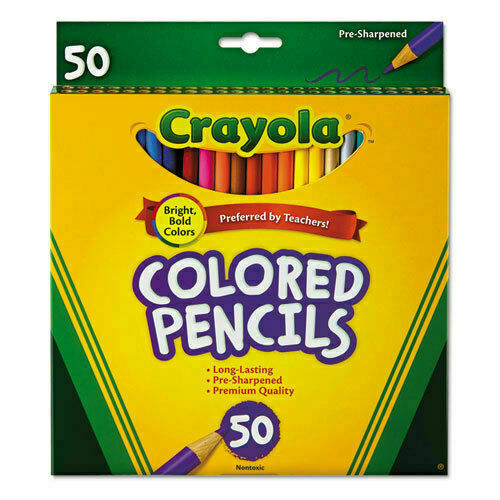 Colored Pencil 7" 50-color Pack