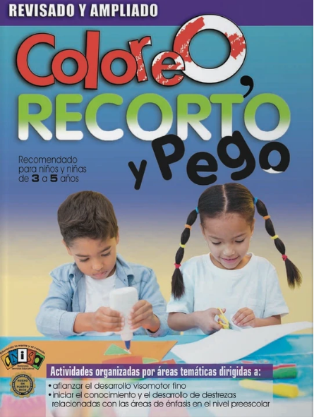 Coloreo, Recorto y Pego- Preescolar