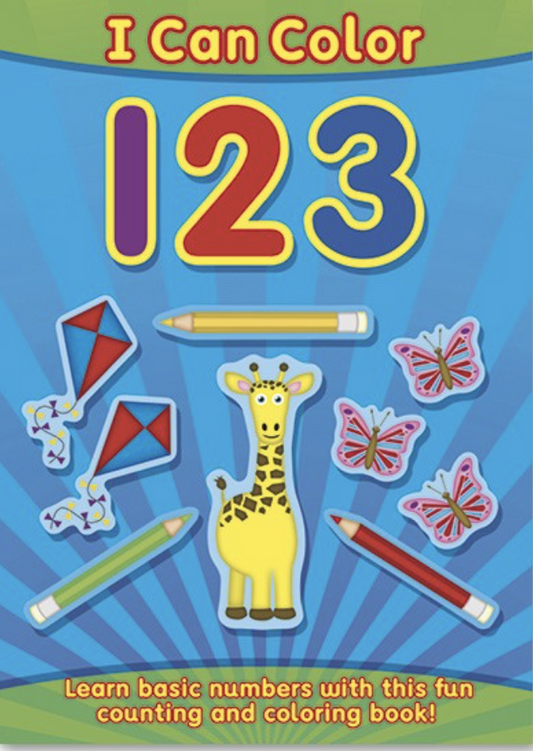 Activity Book I Can Color- Workbook