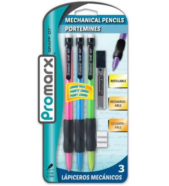 Mech Pencil Graff (pk-3)