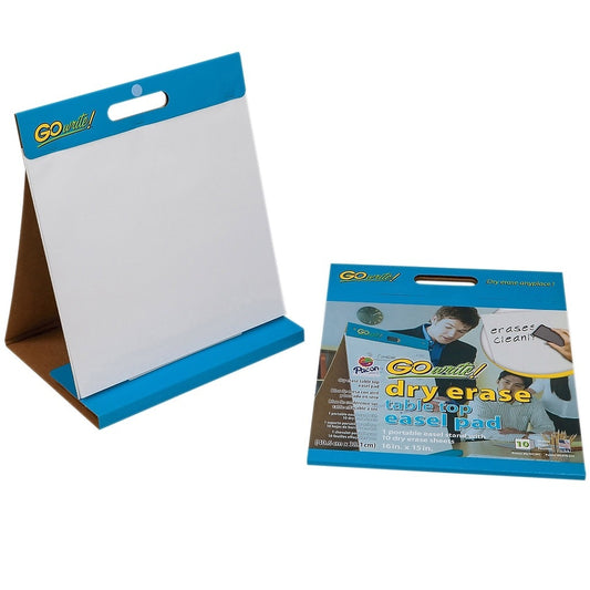 Dry Erase Table Top Easel Pad (10 Sheets) 16”x15”