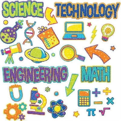 Mini Bulletin Board Set - Colour My World STEM