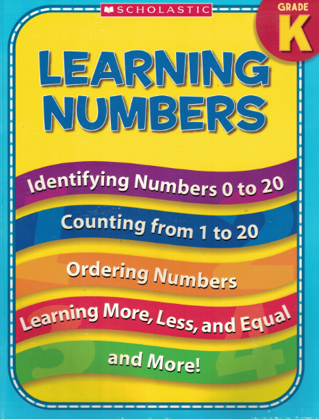 Learning Numbers - Workbook