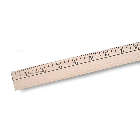 Wood Yardstick - 36 inches