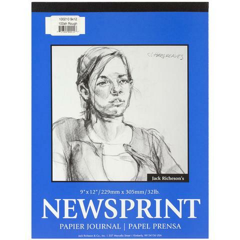 Newsprint Pad 9x12 (50 sheets)