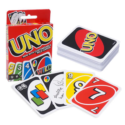 Playing Game Cards UNO