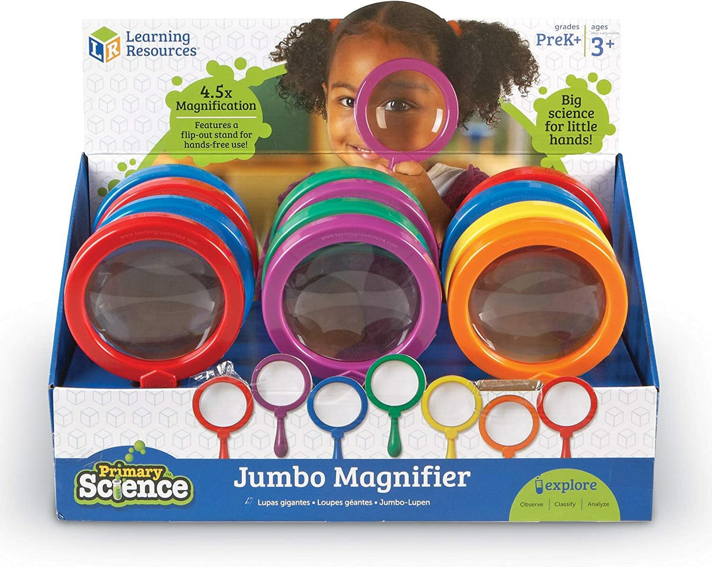 Educational Jumbo Magnifiers [EACH] - Lupa