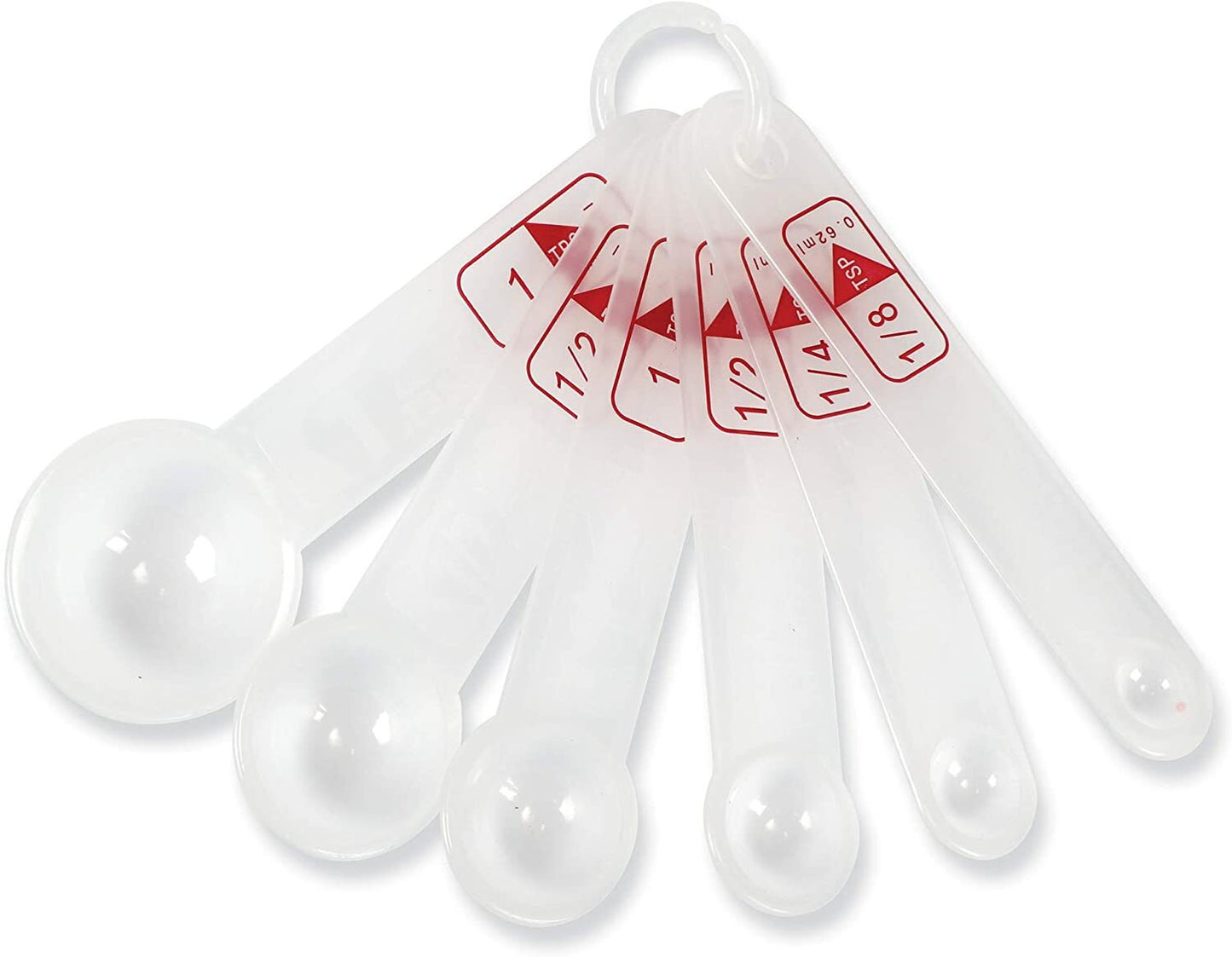 Measuring Spoons, Set of 6 5-13 ages