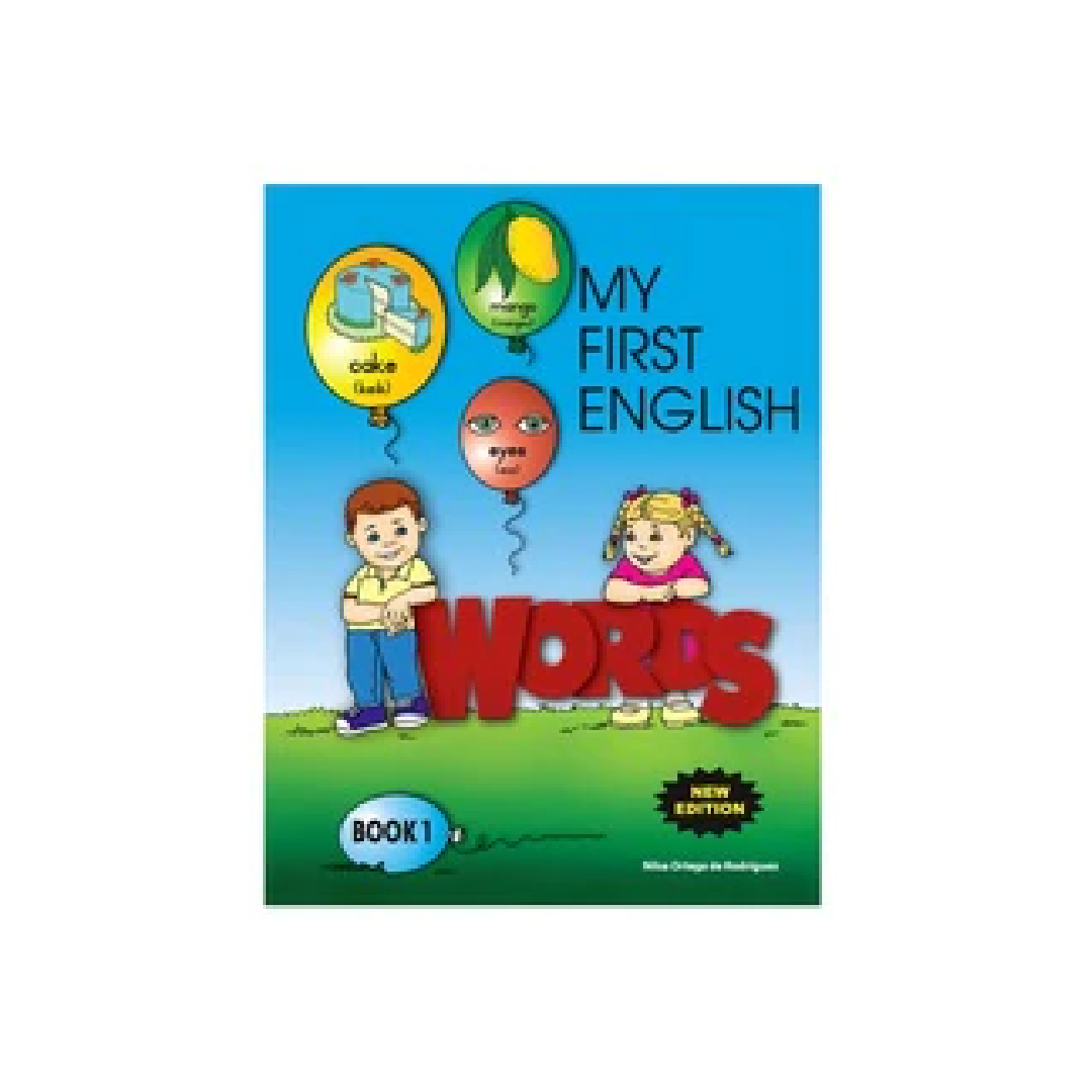 My First English Words Book 1 – Humacao School Supply