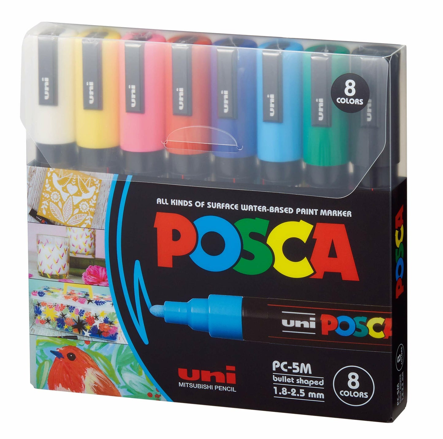 Posca Markers PC-5M [pk-8]