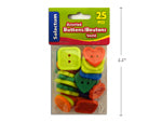 Buttons Assorted Sizes and Shapes