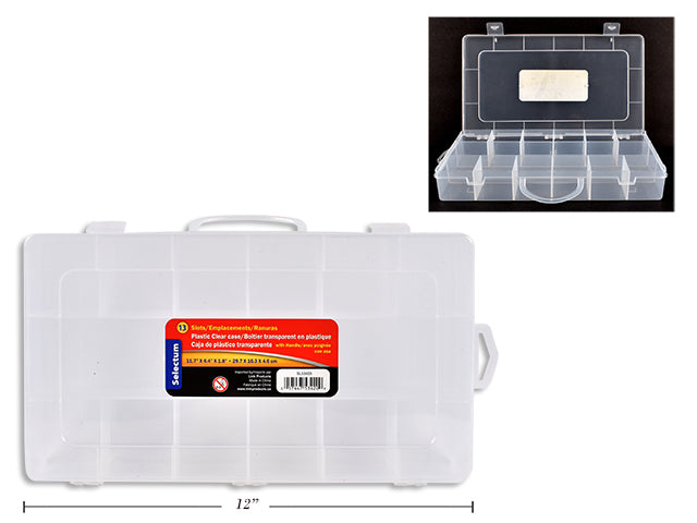 Box Clear Divided 13 Compartments