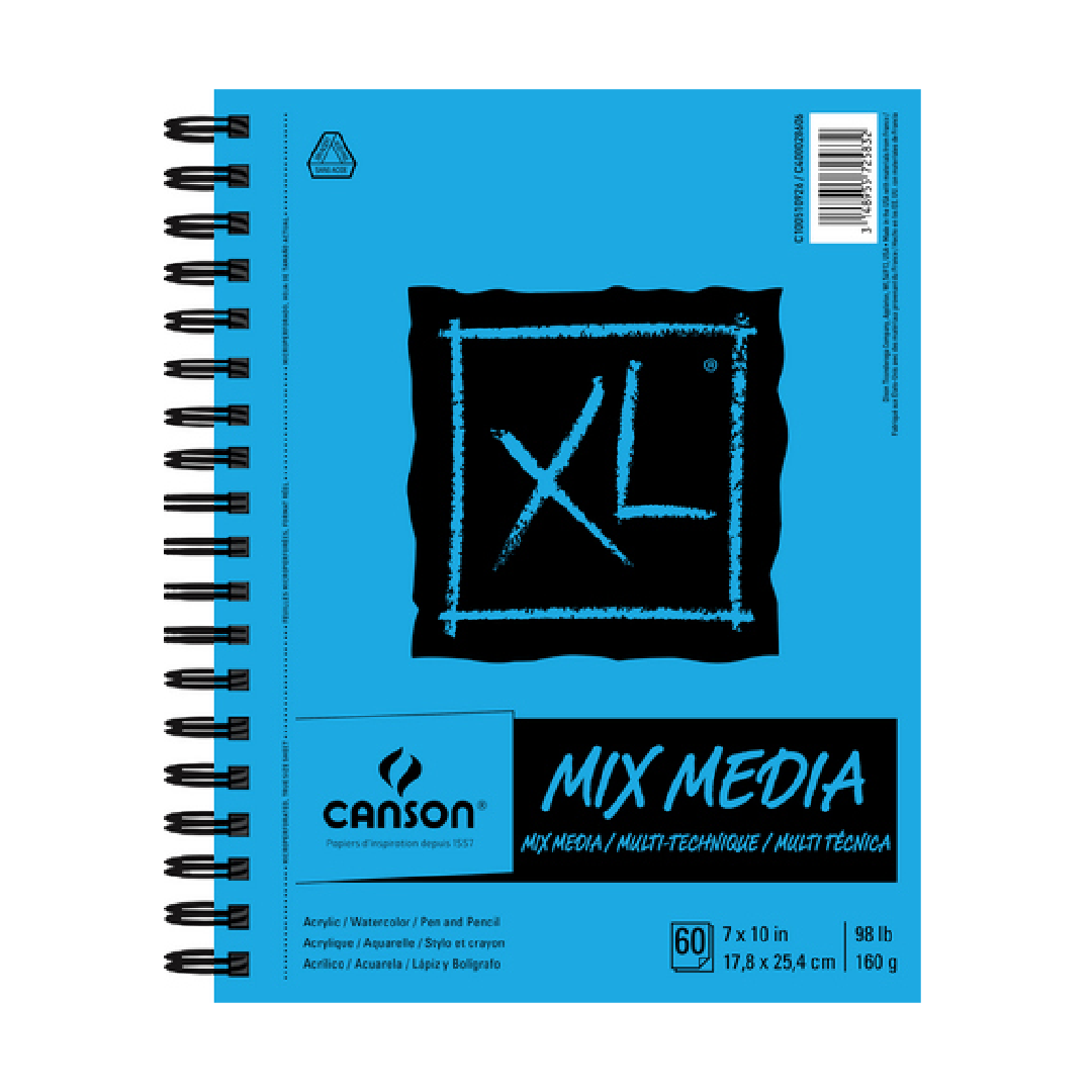 Pad Mix Media 7x10" 98# 60-Sht