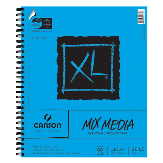 Pad Mix Media 11" x 14" 98#, 60 Sheets [EACH]