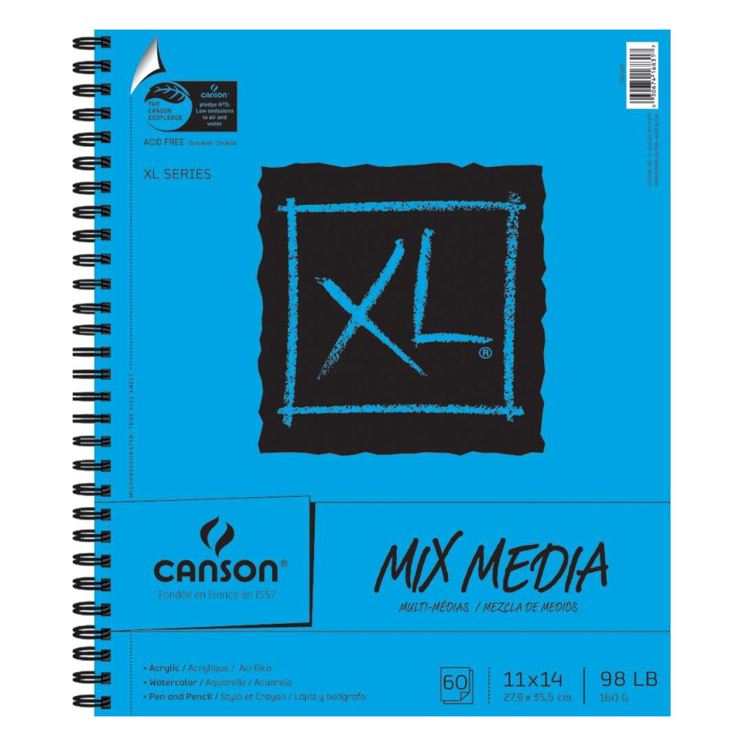 Pad Mix Media 11" x 14" 98#, 60 Sheets [EACH]