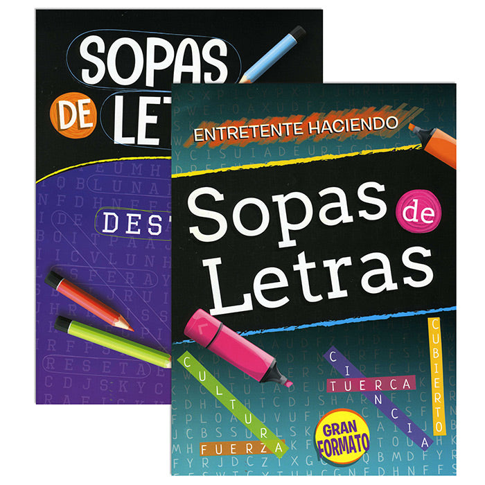 Activity Book Sopas de Letras [EACH] – Humacao School Supply