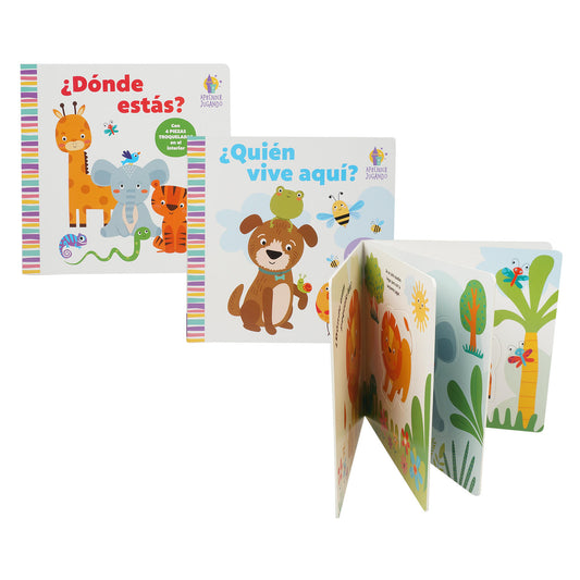 Story Book Spanish with Puzzle