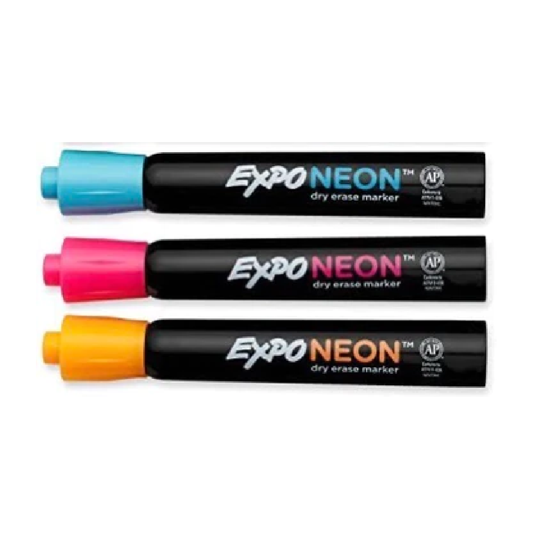 Dry Erase Markers Neon