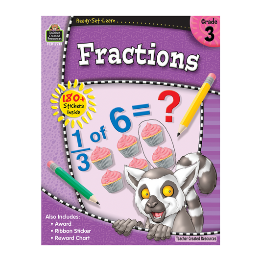Workbook Fractions Grade 3