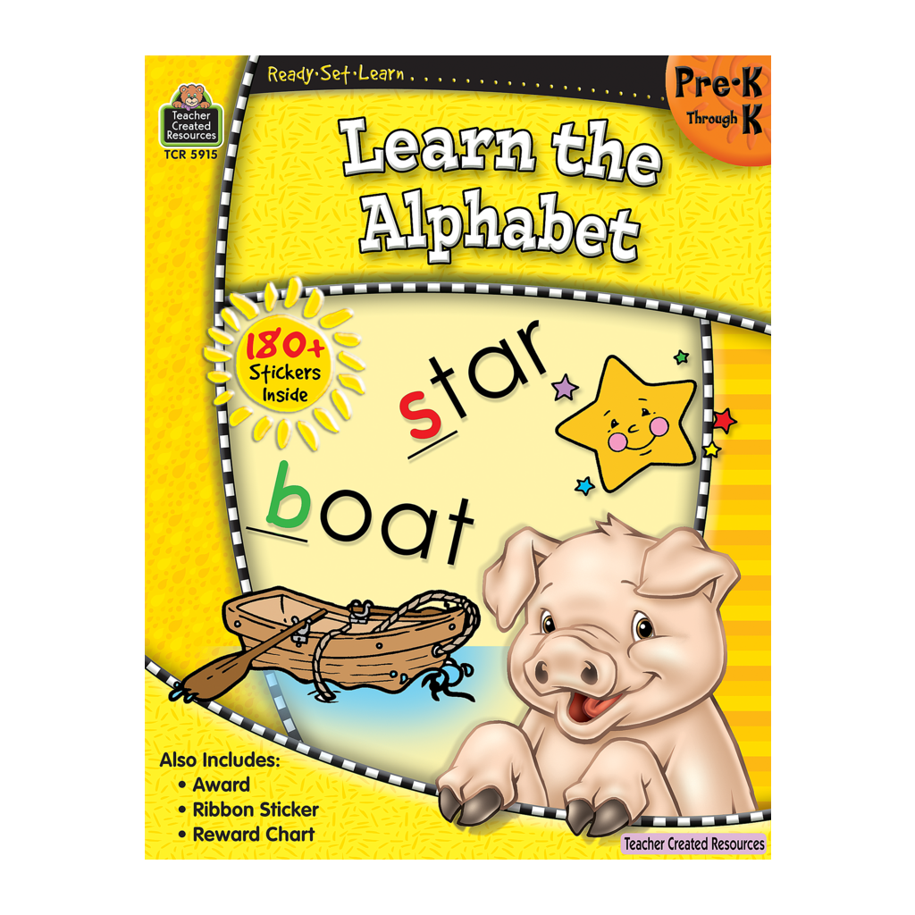 Workbook Learn the Alphabet PreK-K