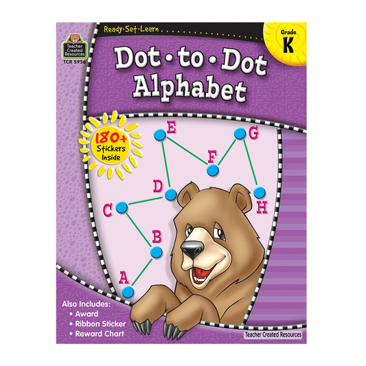 Workbook: Dot-to-Dot Alphabet Grade K