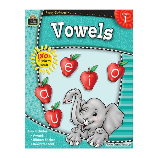 Workbook Vowels Grade 1