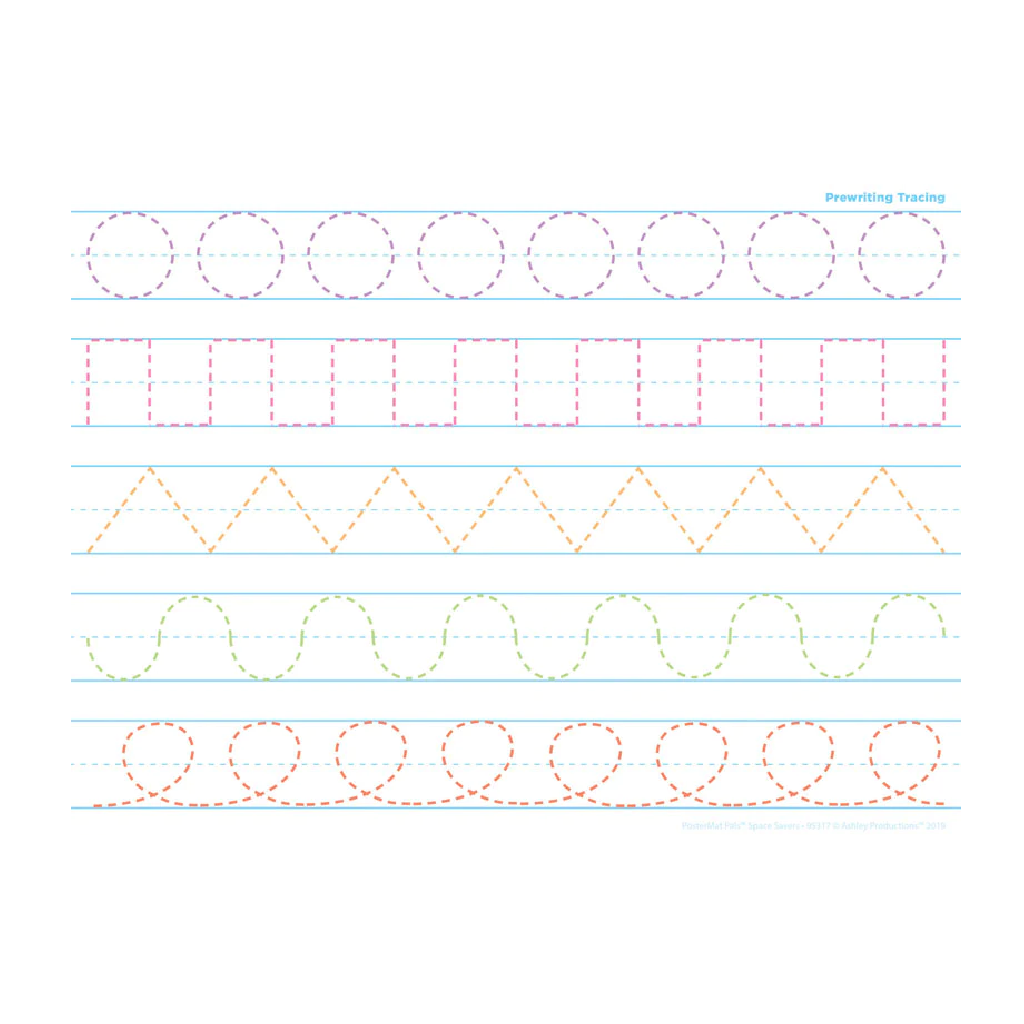 PosterMat Pre-Writing Tracing - 9.5" x 13"
